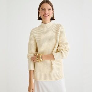 J. Crew Relaxed Rollneck Sweater